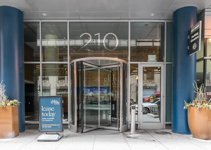 Apartamento Loop 1br W Pool Gym Nr Financial District Chi-268 *