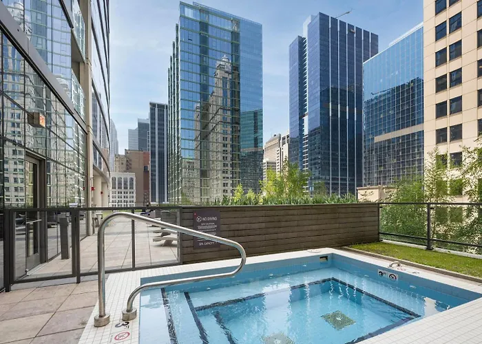 Apartamento Loop 1br W Pool Gym Nr Financial District Chi-268 *